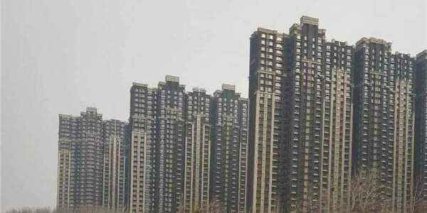 北科建翡翠大觀仿石灰石涂料外墻裝飾裝修施工項目