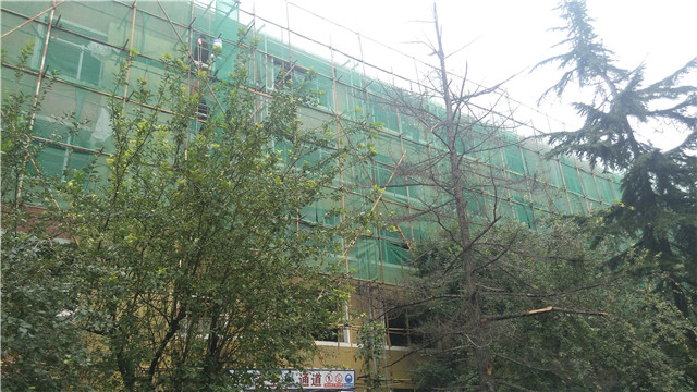 學(xué)校外墻翻新質(zhì)感涂料案例