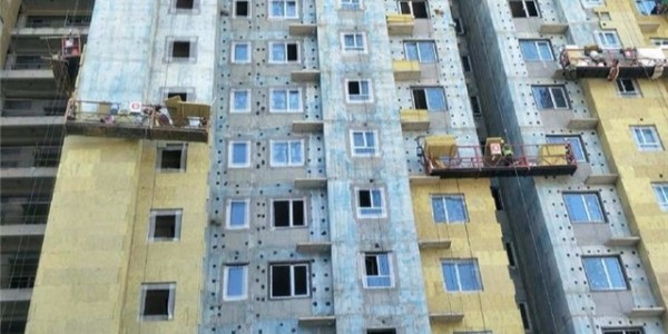 外墻保溫巖棉板脫落維修